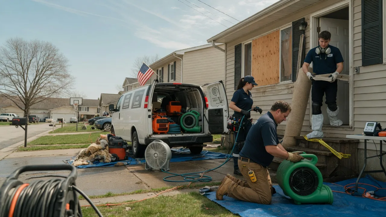 Water Damage Restoration in Norris, IL near me